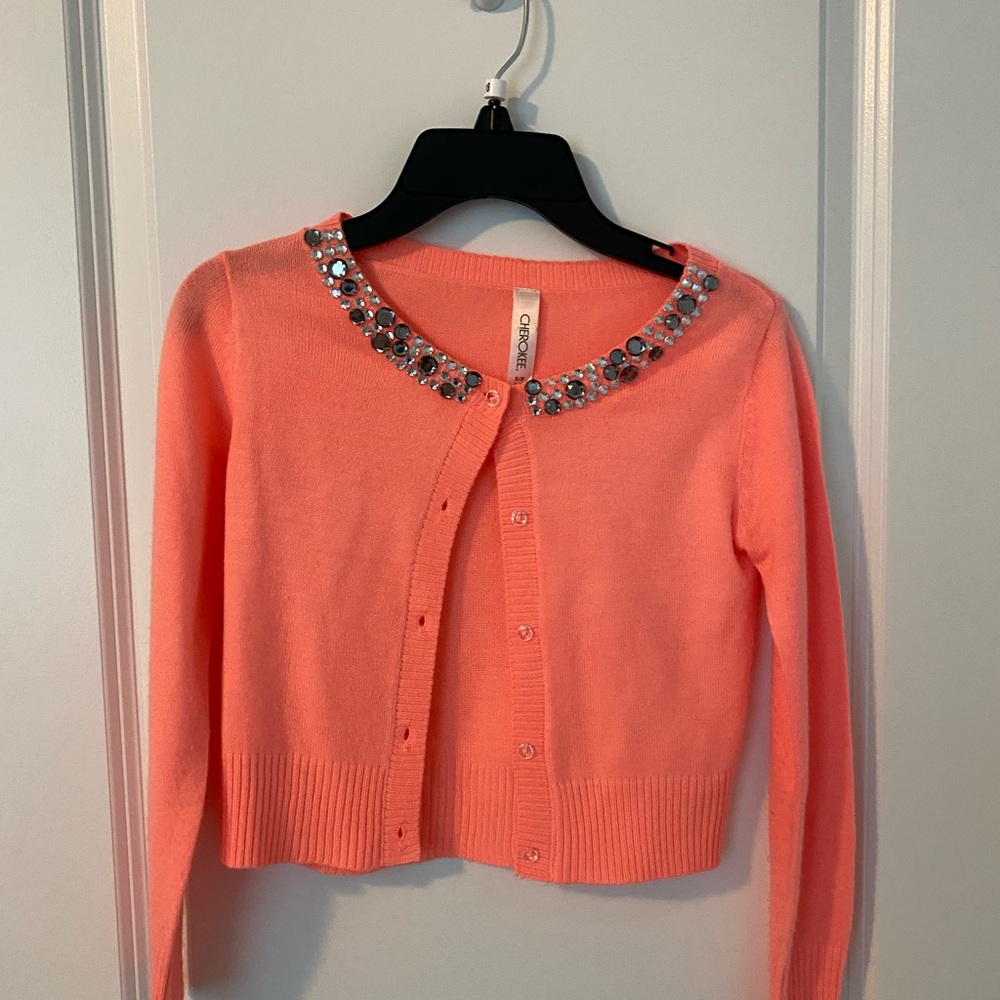 Girls Cherokee Decorative Sweater